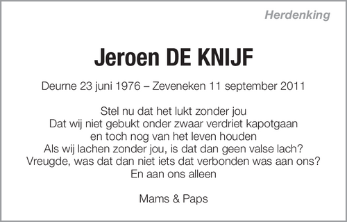Jeroen De Knijf