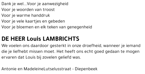 Louis Lambrichts