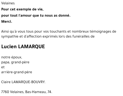 Lucien LAMARQUE