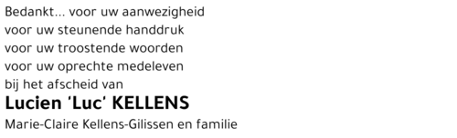 Lucien 'Luc' Kellens