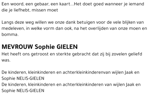 Sophie GIELEN