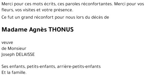 Agnès THONUS