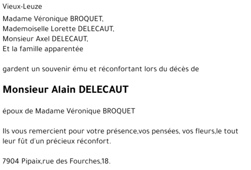 Alain Delecaut