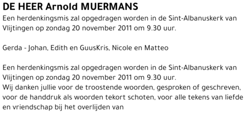 Arnold Muermans
