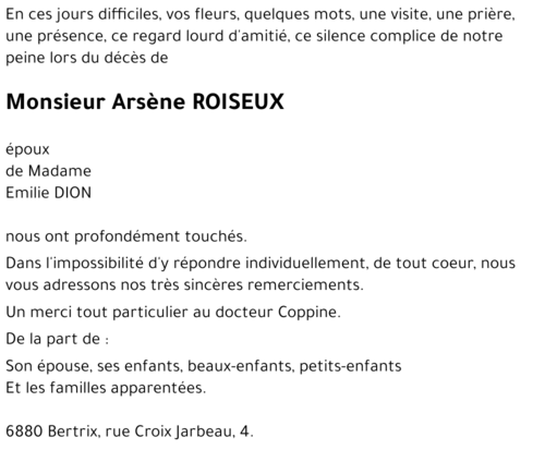 Arsène ROISEUX