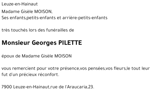 Georges Pilette