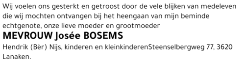 Josée Bosems