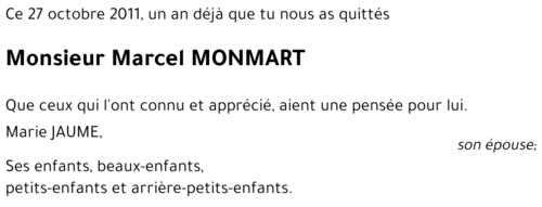 Marcel MONMART