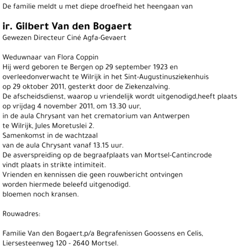 Gilbert Van den Bogaert