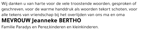 Jeanneke Bertho