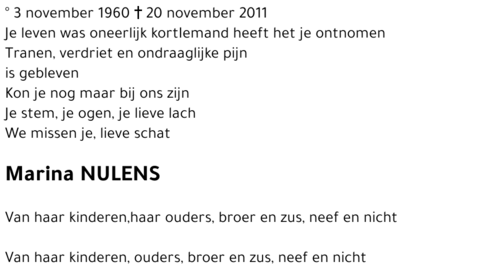 Marina Nulens