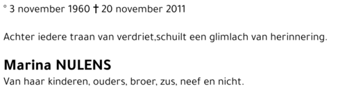 Marina Nulens