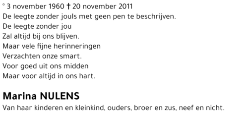 Marina Nulens