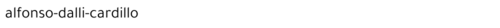 Alfonso Dalli Cardillo