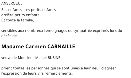 Carmen CARNAILLE