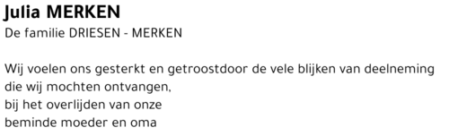 Julia MERKEN