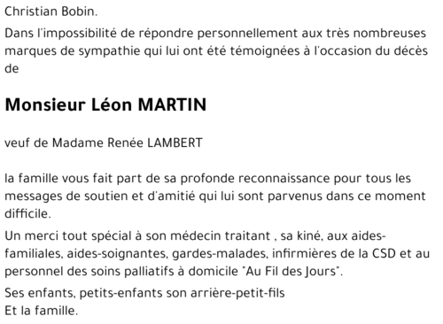 Léon MARTIN