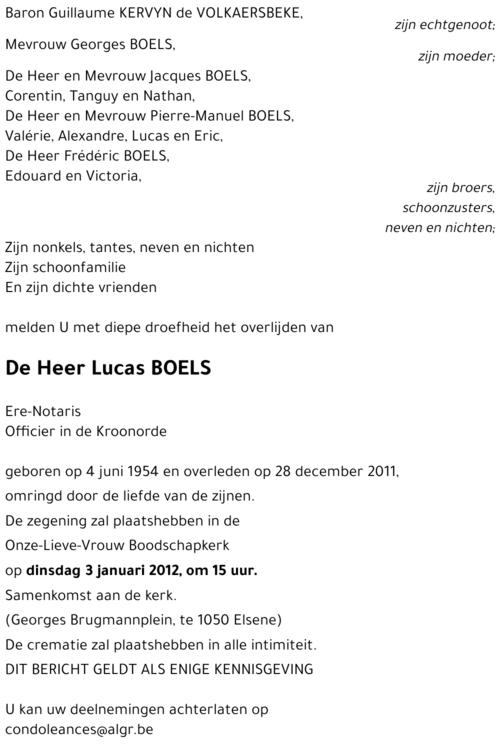 Lucas BOELS