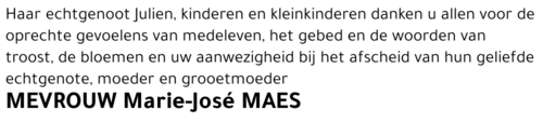 Marie-José Maes