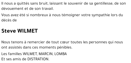 Steve WILMET