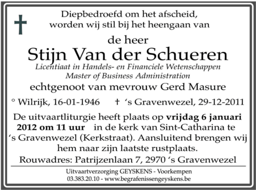 Stijn Van der Schueren