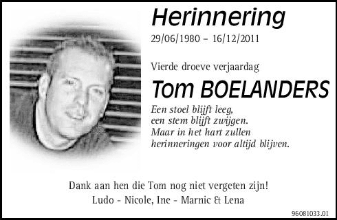 Tom Boelanders