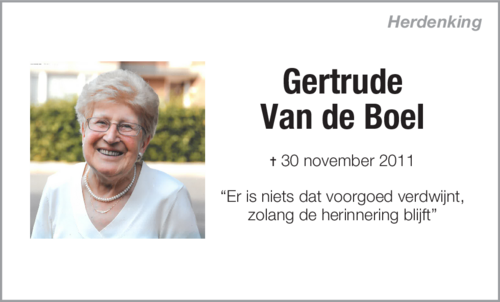 Truus Van de Boel