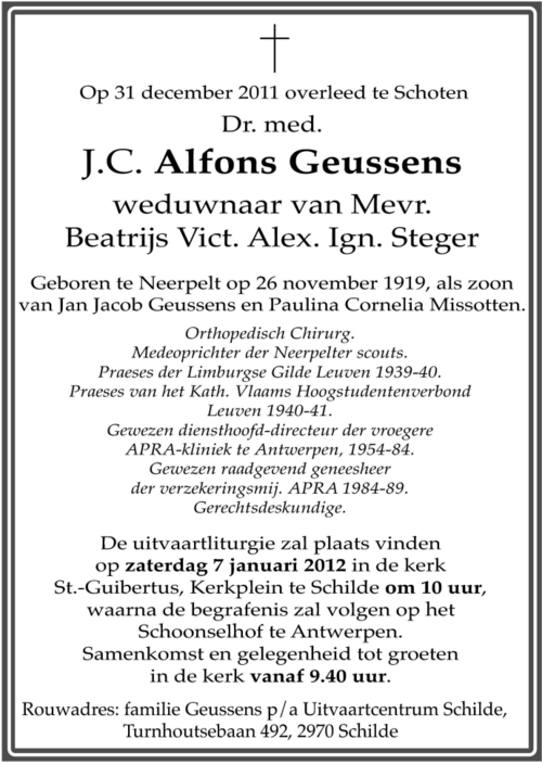 Alfons Geussens