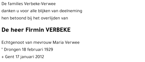 Firmin Verbeke