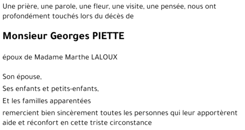 Georges PIETTE