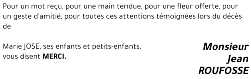 Jean ROUFOSSE