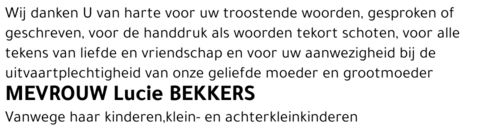 Lucie Bekkers