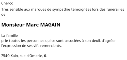 Marc MAGAIN