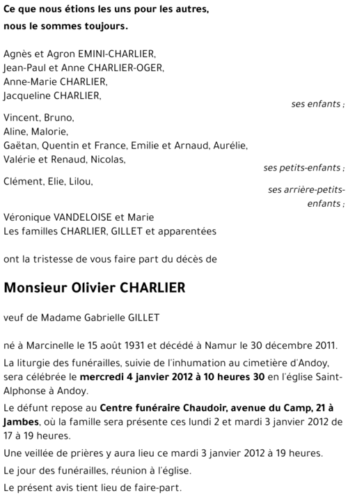 Olivier CHARLIER