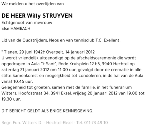 Willy Struyven