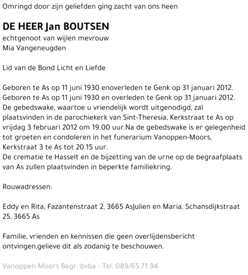 Jan Boutsen