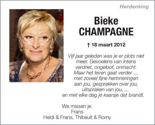 Bieke Champagne
