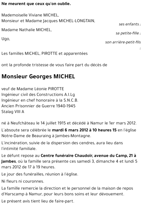 Georges MICHEL