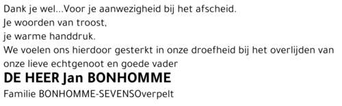 Jan Bonhomme