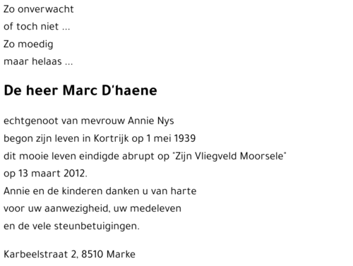 Marc D'haene