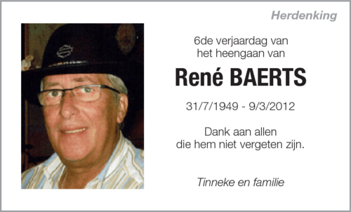 René Baerts