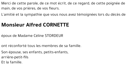 Alfred CORNETTE
