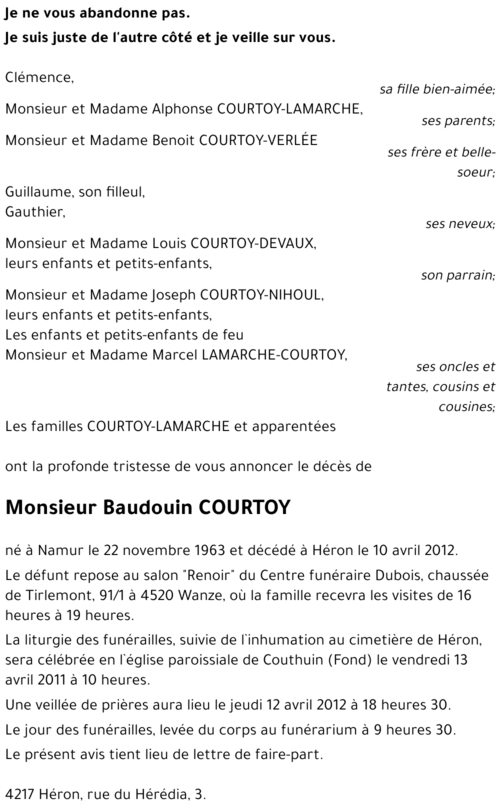 Baudouin COURTOY
