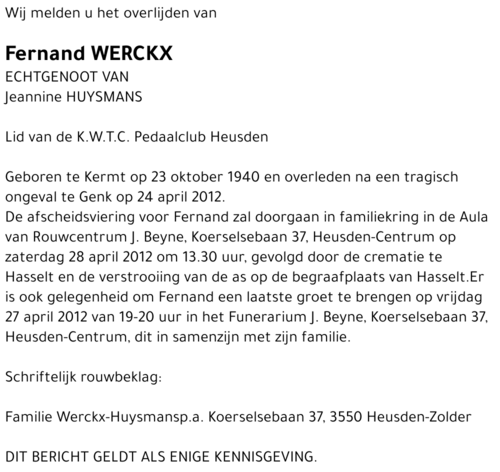 Fernand Werckx