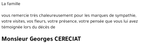 Georges CERECIAT