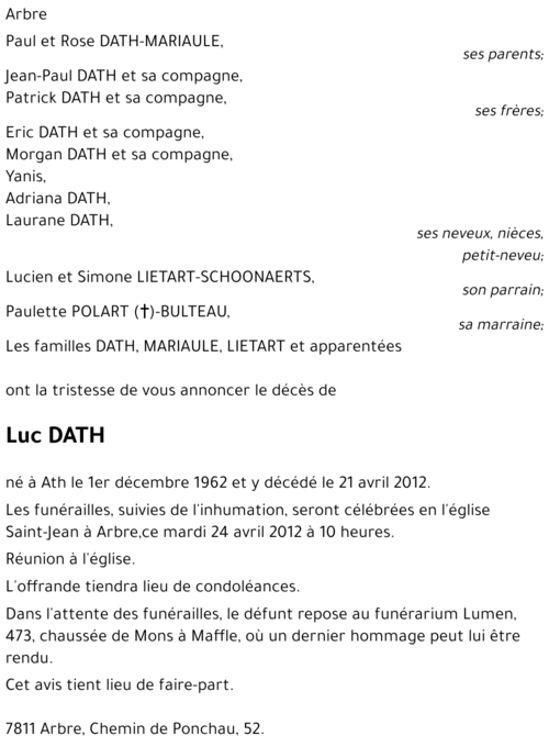 Luc DATH