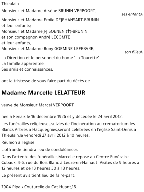 Marcelle Lelatteur