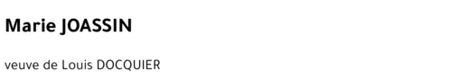 Marie JOASSIN