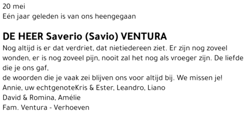 Saverio VENTURA