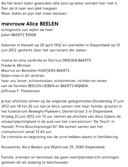 Alice Beelen